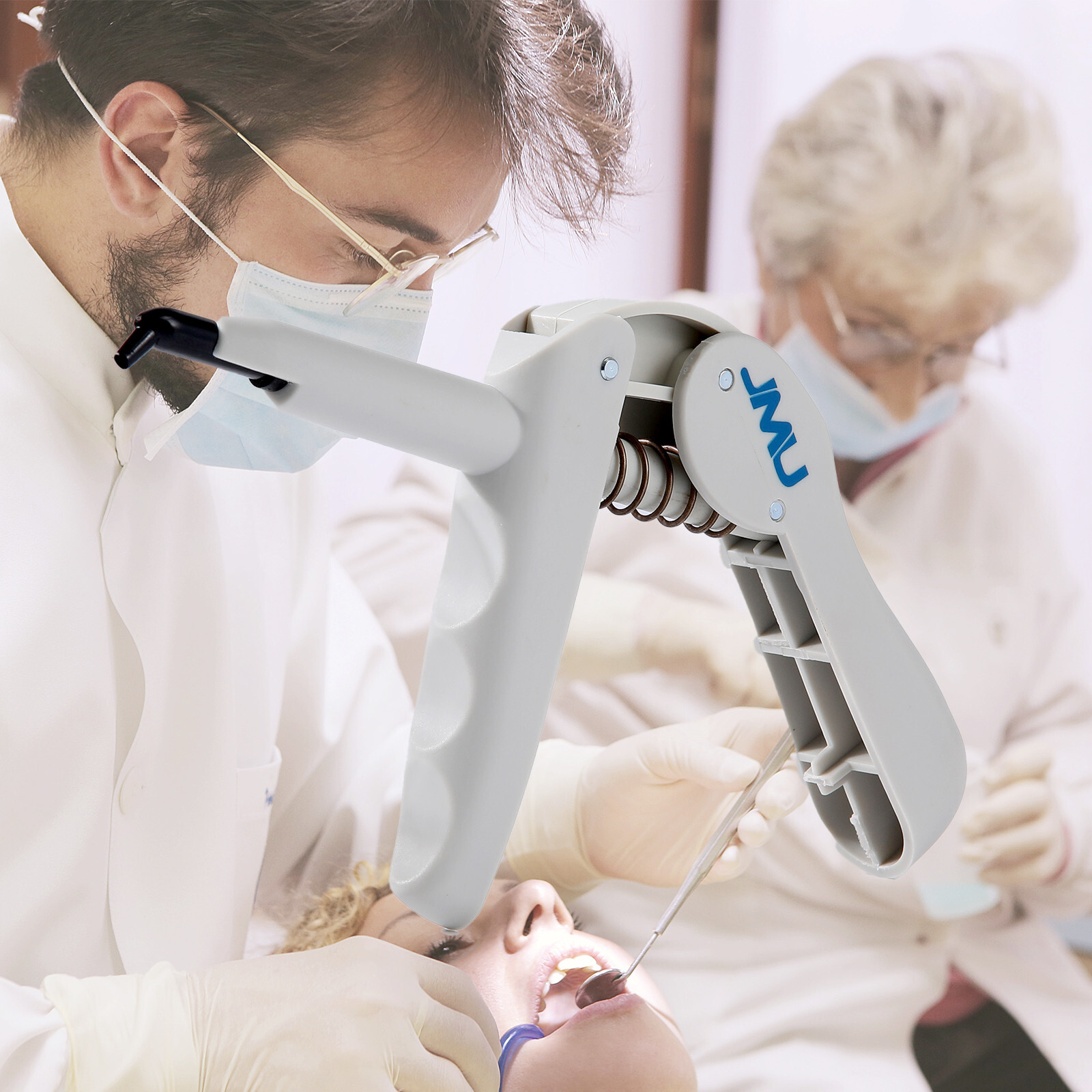 JMU Dental Composite Gun Delivery Applicator Dispenser Syringe Autoclavable