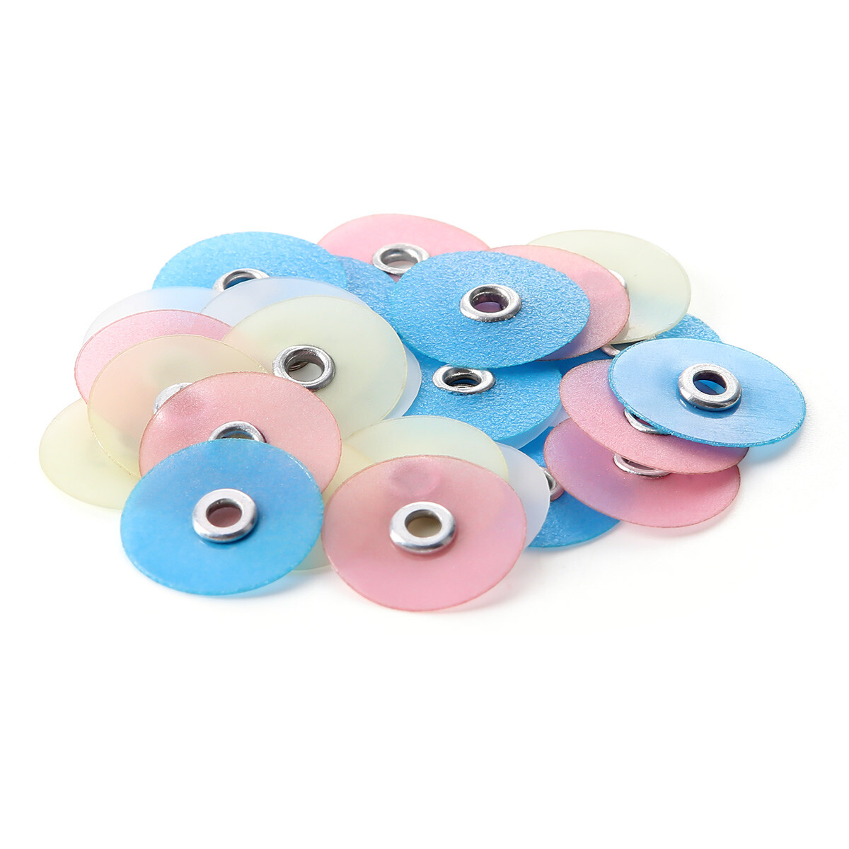 Dental Coarse Medium Fine Superfine Composite Finishing Polishing Discs +Mandrel