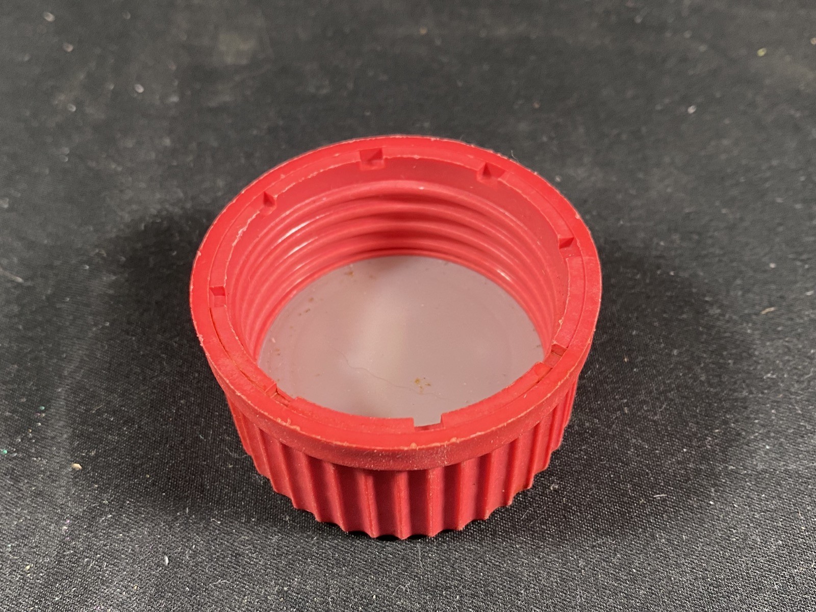 SCHOTT DURAN PBT PFTE Red High Temperature GL 45 Screw Cap 292402807 (1/Pk)