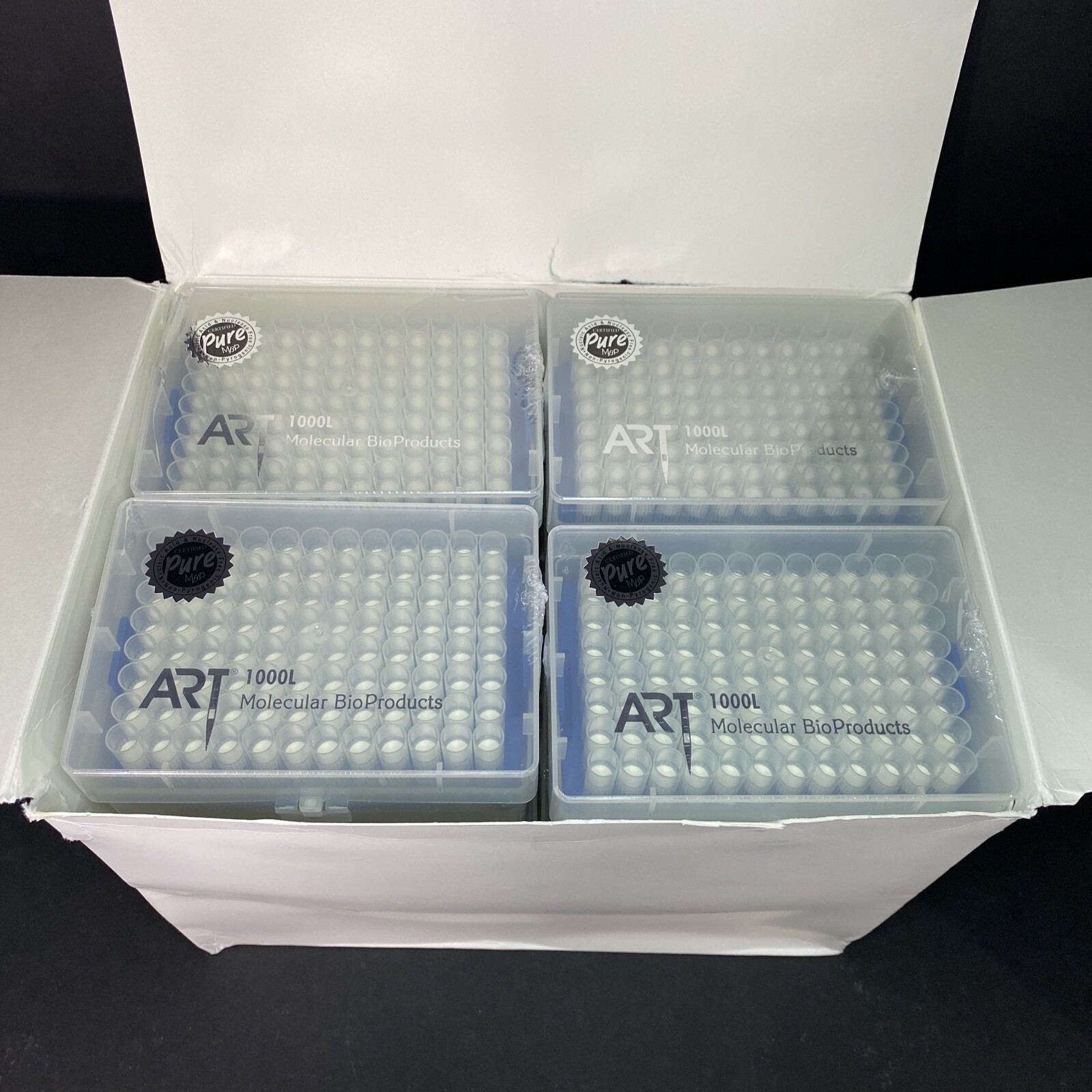 Thermo Scientific Pipette Tips 1000 ul Case of 32 Racks