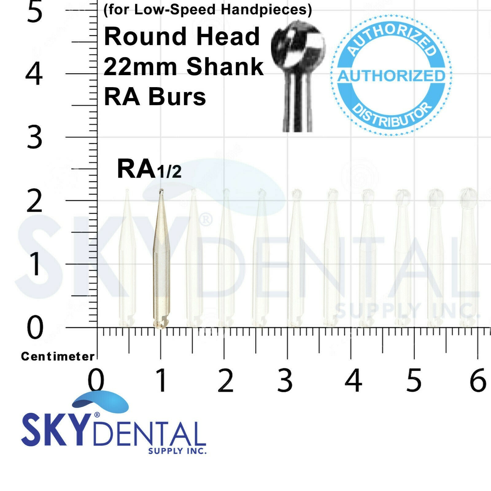 Beavers RA2 Carbide Burs Low Speed Handpieces Bur RA #2 Made in Canada 100-10