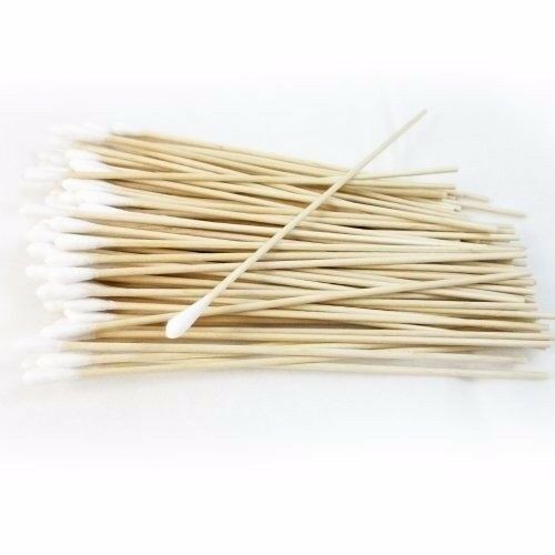 6″ Wood & Cotton tip applicators 10 x 100/pkg = 1000