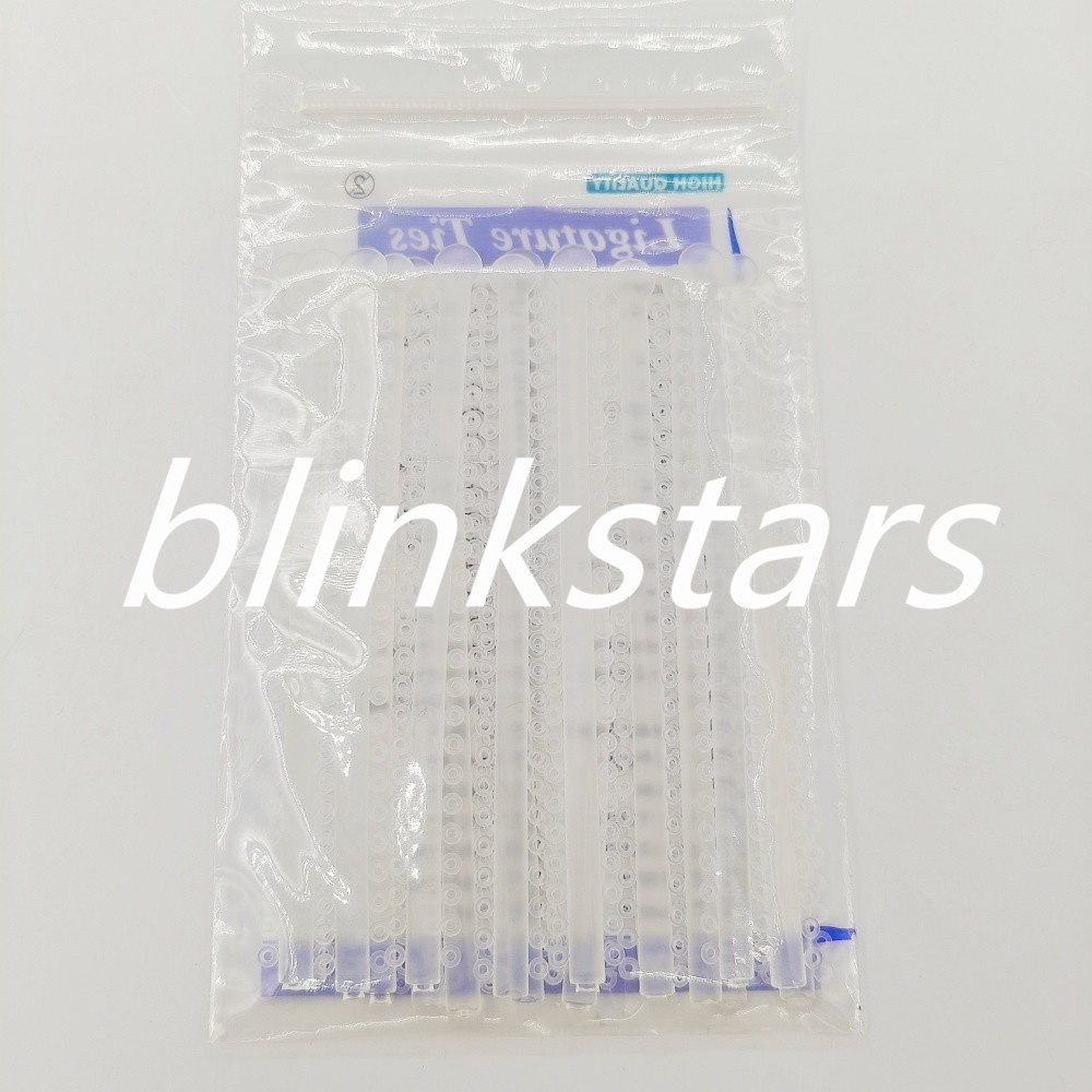 Dental Rubber Orthodontic Brackets Ligature Ties Elastic Rubber Bands 1000 Pcs