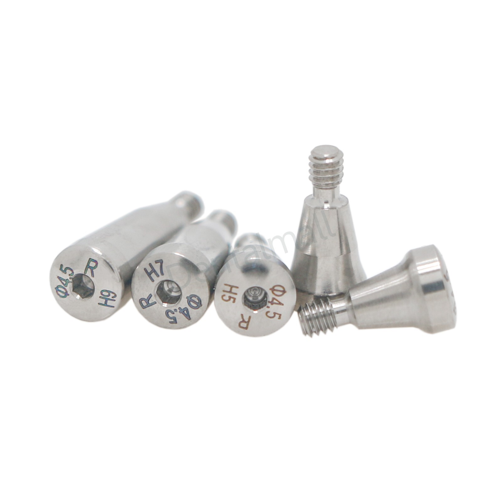 5Pcs Dental Healing Abutment Cover Screw Mini Regular Fit Osstem Hiossen