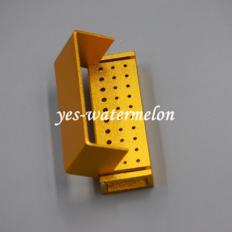 30 Aluminum Dental Bur Burs Holder Block Disinfection Box Autoclave 20+10 Holes