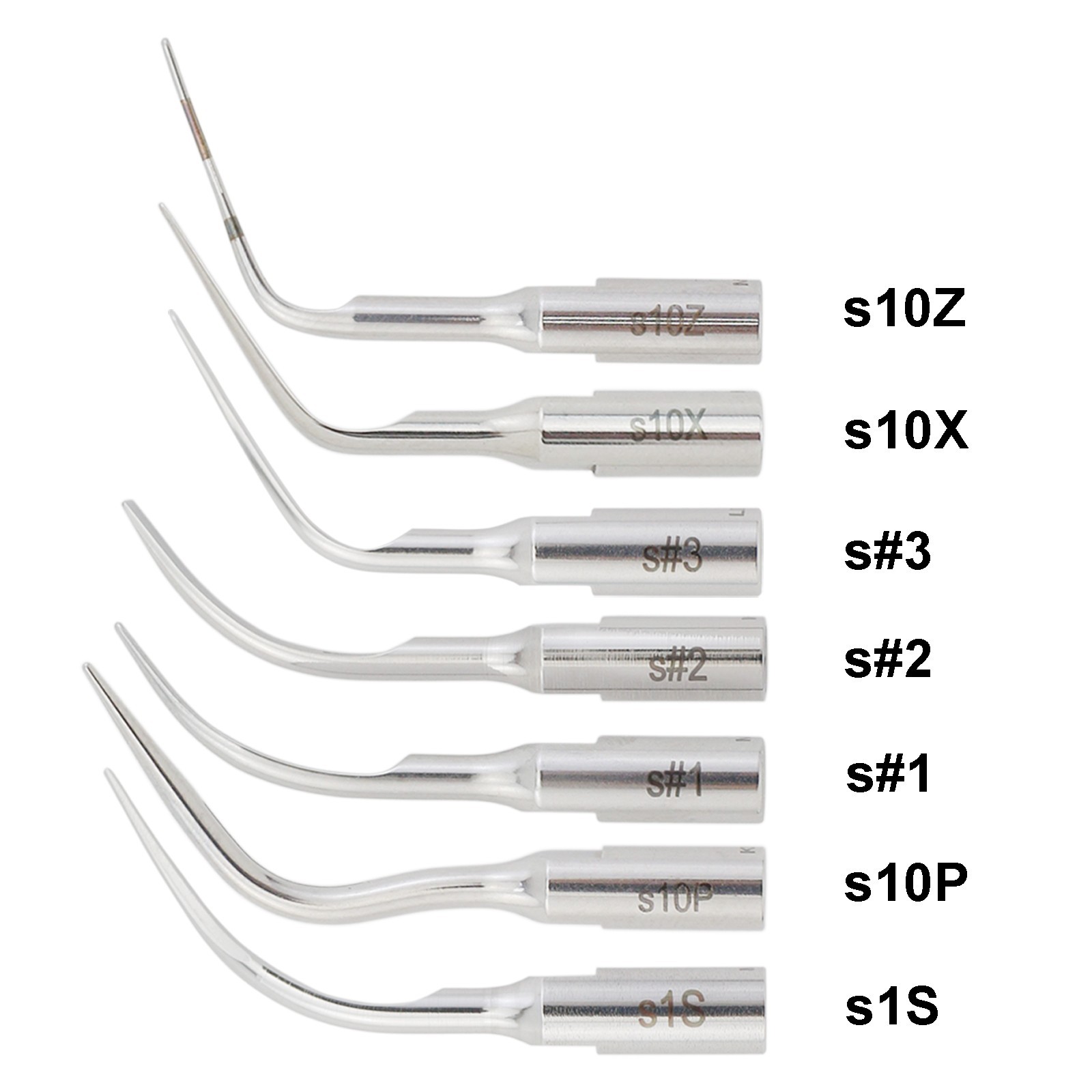 Dental LED Scaler Handpiece HS-7L HD-7L Acteon Satelec Newtron Tips #1 1S H3 10X