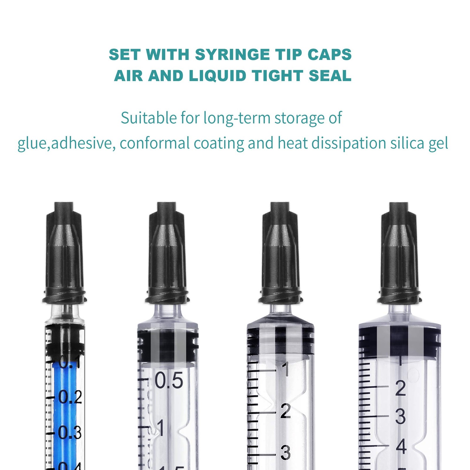 20Pack 1Ml / 3Ml / 5Ml / 10Ml Syringe without Needle – Small Plastic Syringes St