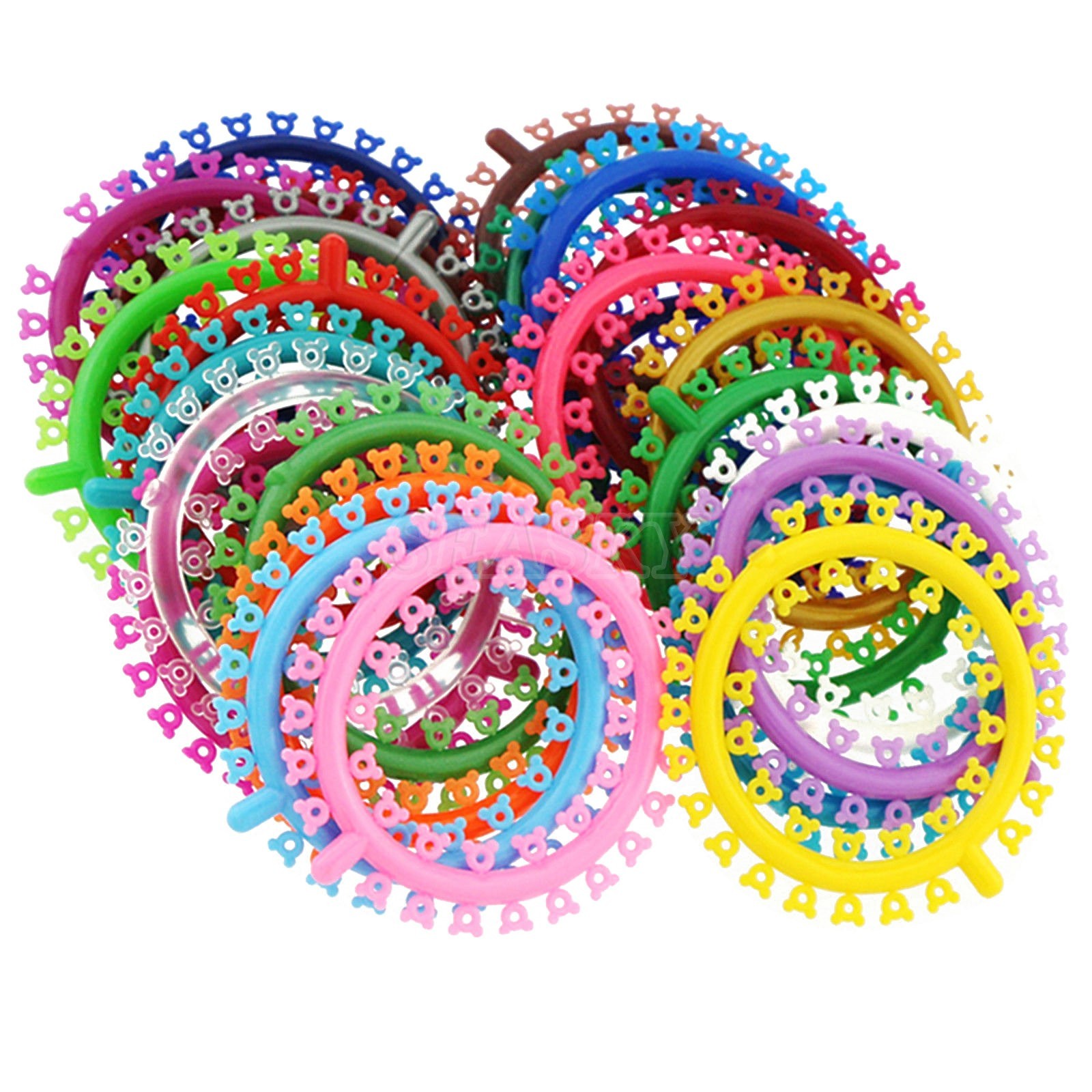 1000 Pcs/pack Orthodontic Elastic Rubber Multi-Color mickey Ligature Ties Tie