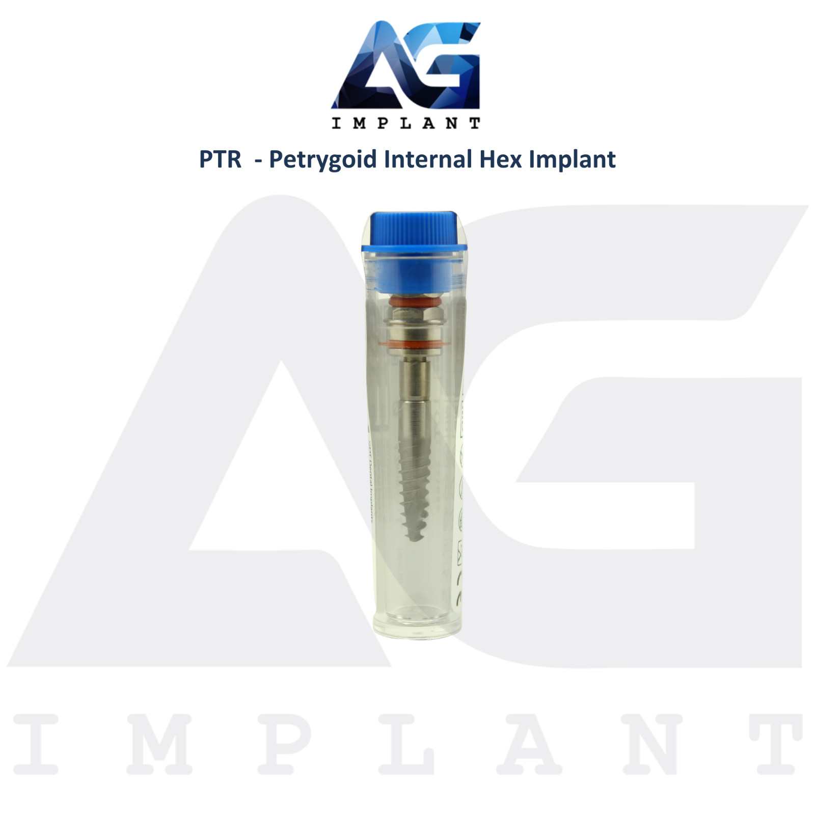 5 PTR – Petrygoid Int Hex Dental Fixture 2.42mm Connection System Ø4.2mm RBM