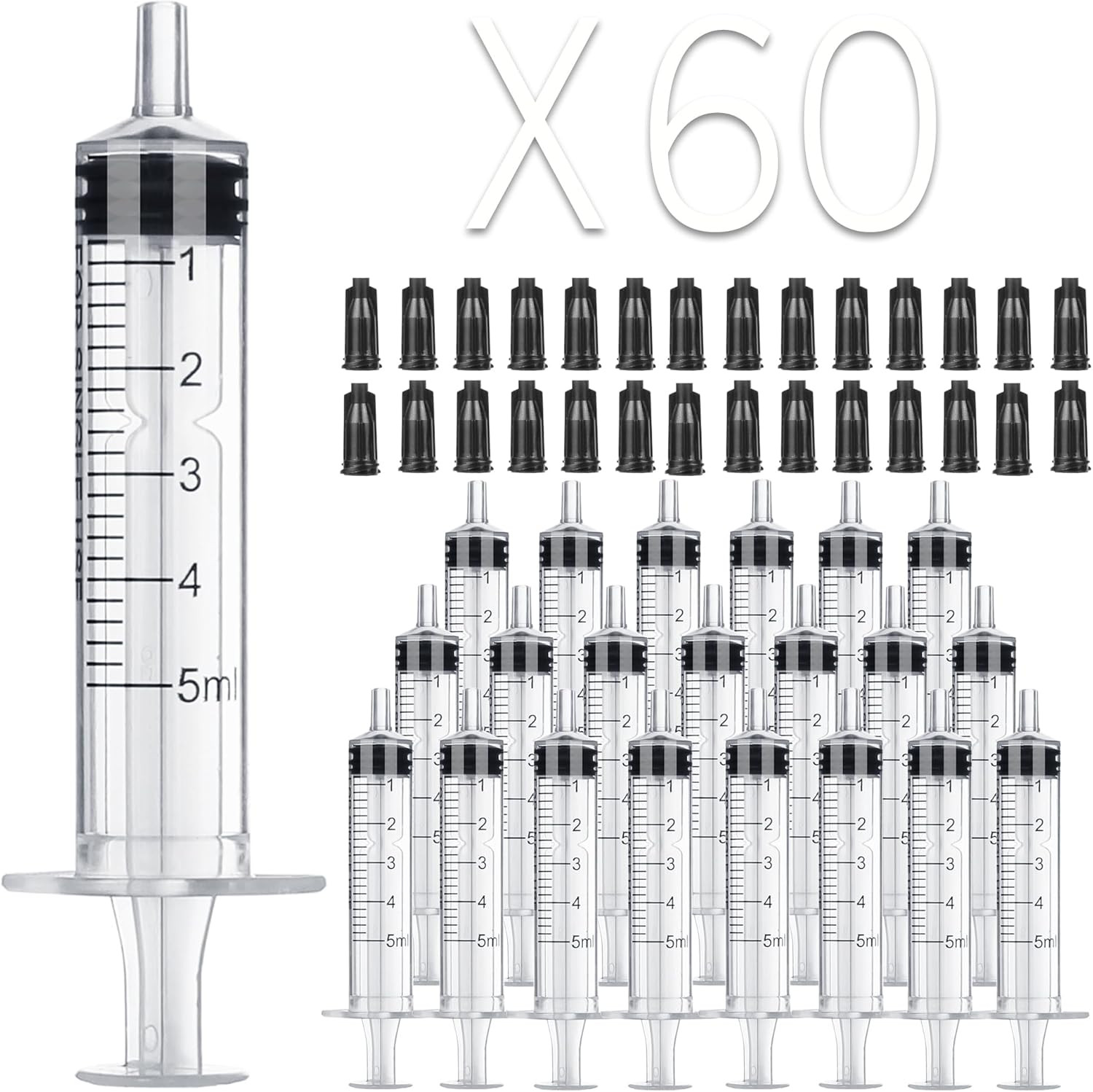 1Ml Syringe without Needle – 1 Ml Small Plastic Syringes Sterile Individually Pa