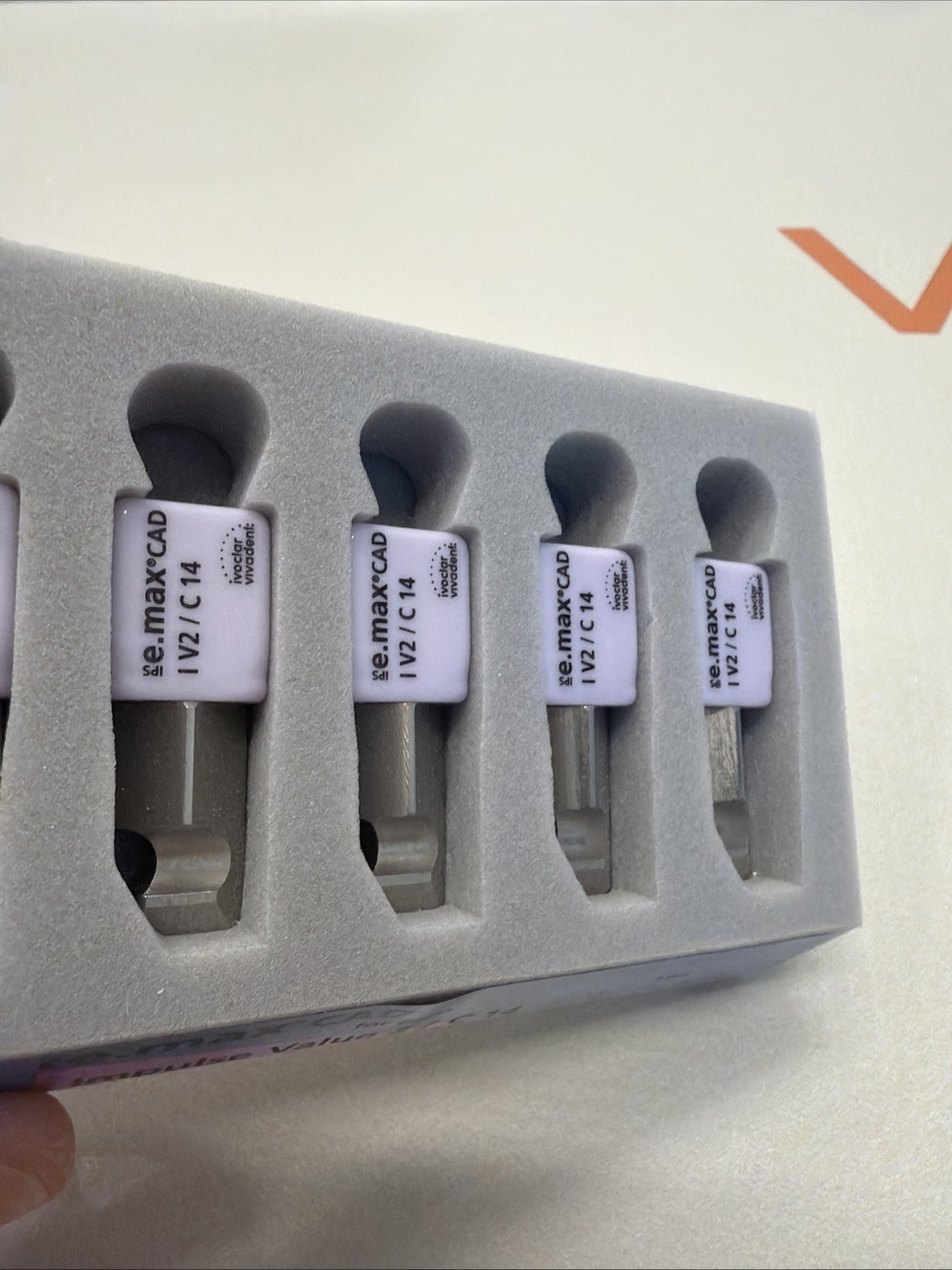Ivoclar IPS e.max CAD Impulse Value 2 C14 Blocks – 5 Pack – E4D