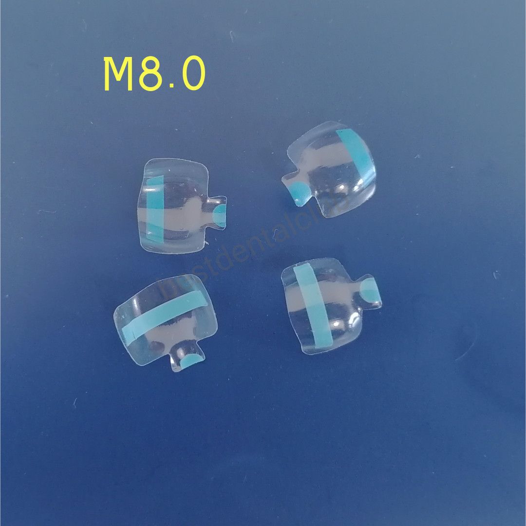 20Pcs Dental Clear Matrix Molar Mylar Matrices Similar Bioclear Matrice 4.5-8.0