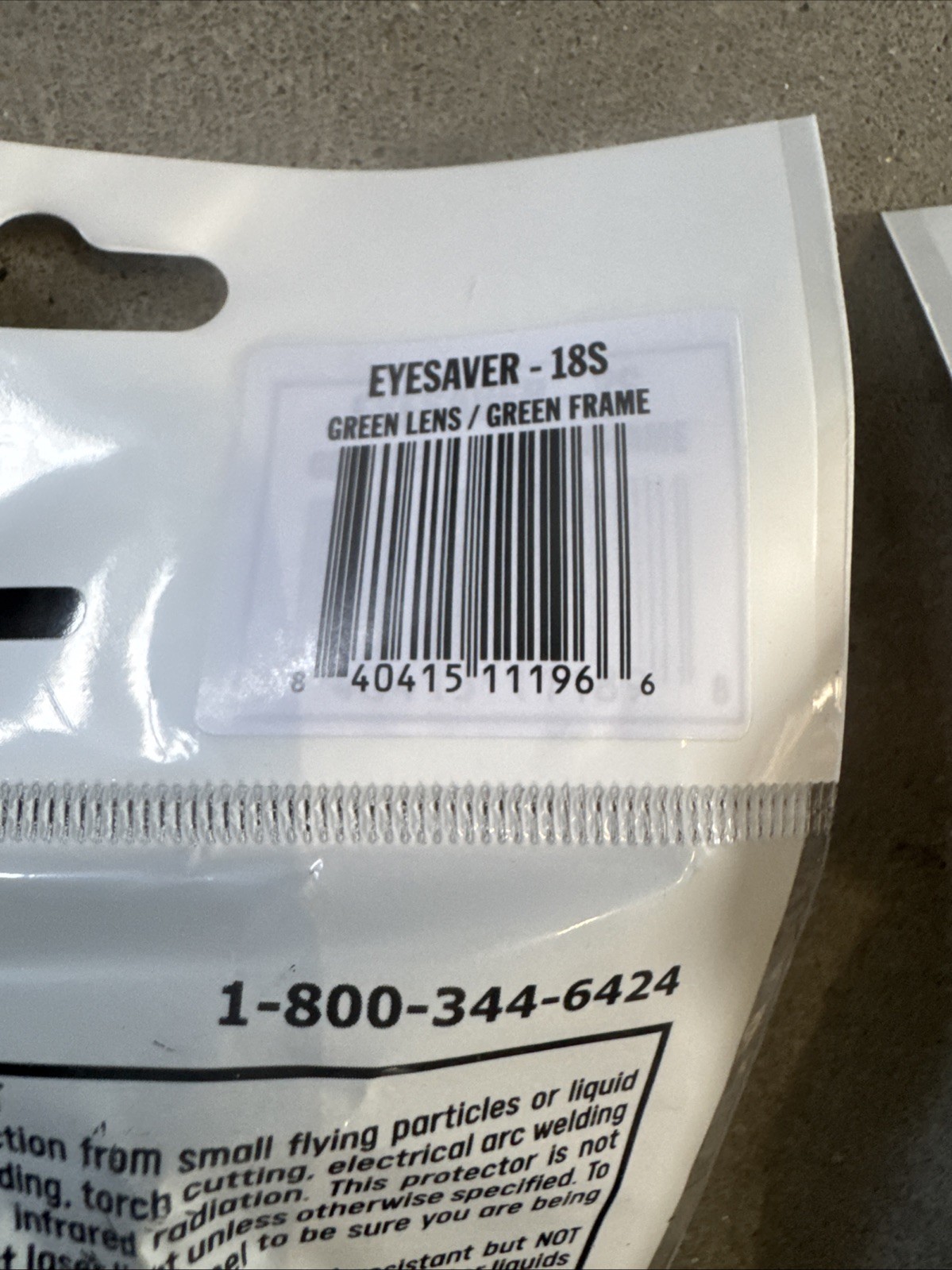2pk-Palmero Healthcare 18S Eye Savers Protective Patient Safety Eyewear -Green