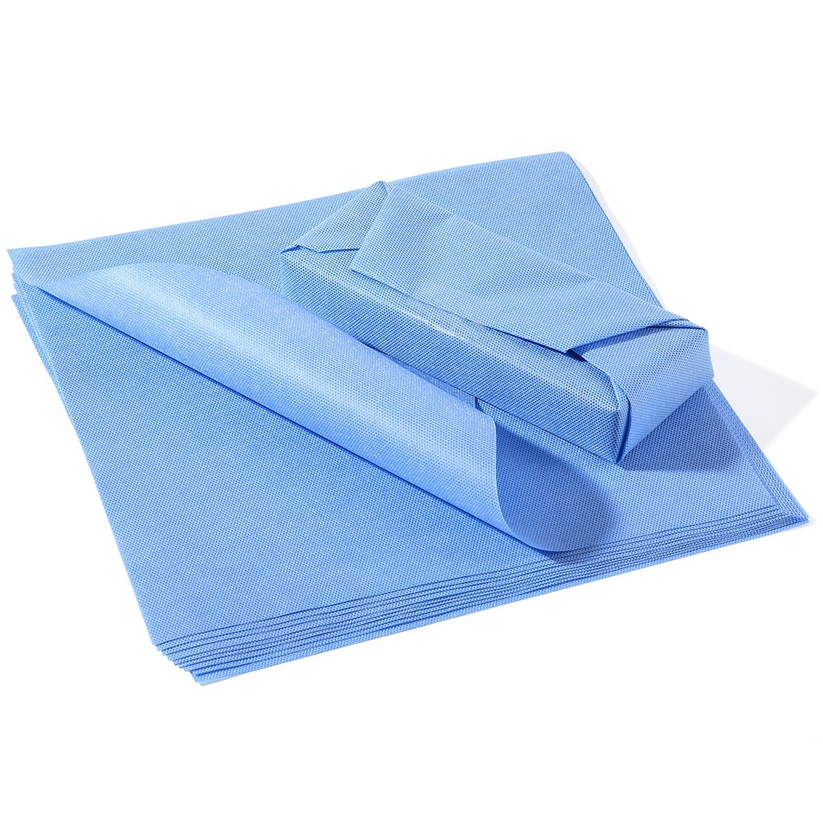 50pcs Sterilization Wrap Sheet Autoclave SMMS Non-Woven Wrap Sheets Crepe Paper