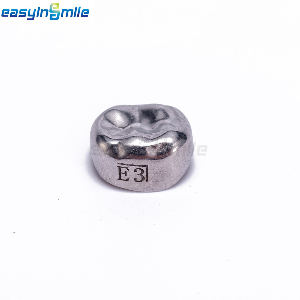 5/48/96pc Dental Kids Adult Crown Stainless Steel Primary Molar Crowns EASYINSMI