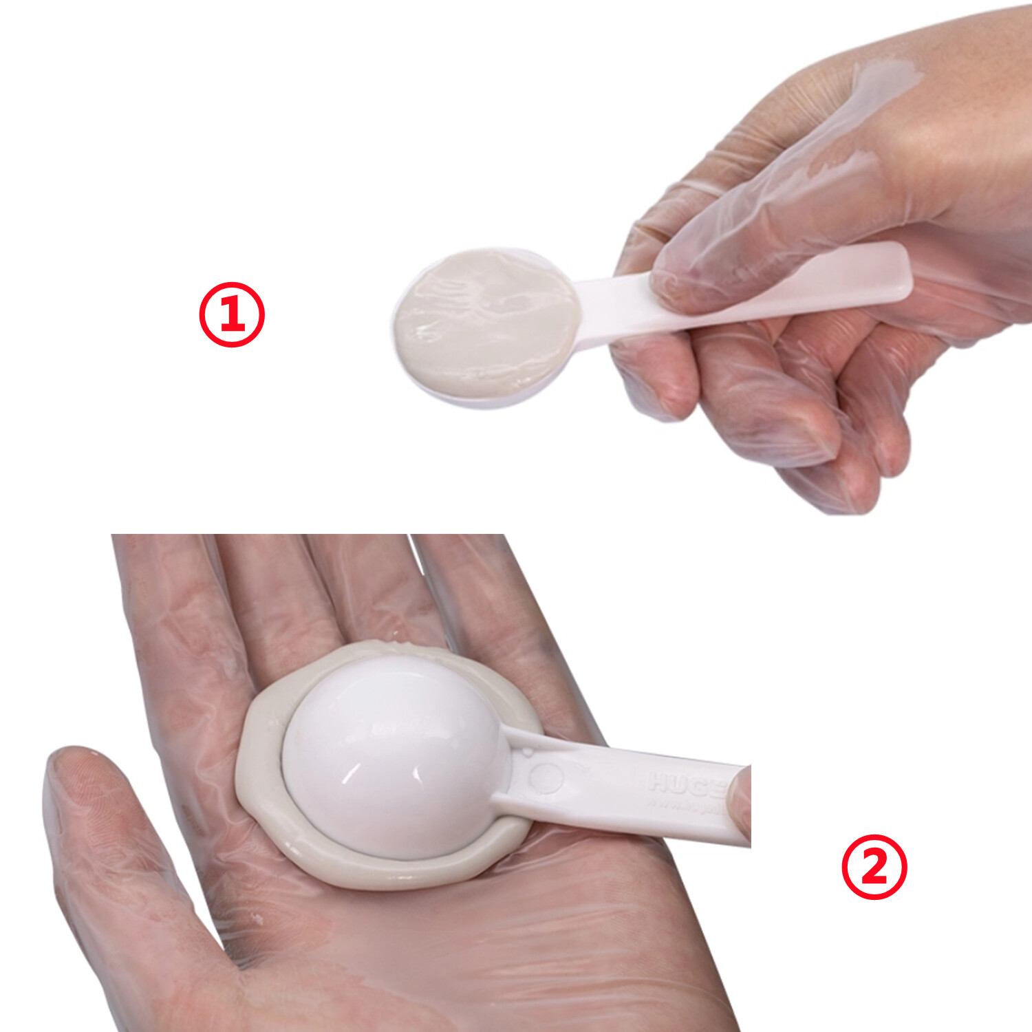 Dental Automix Flexible C-Silicone-Based for Gingival Mask Duplication Silicone