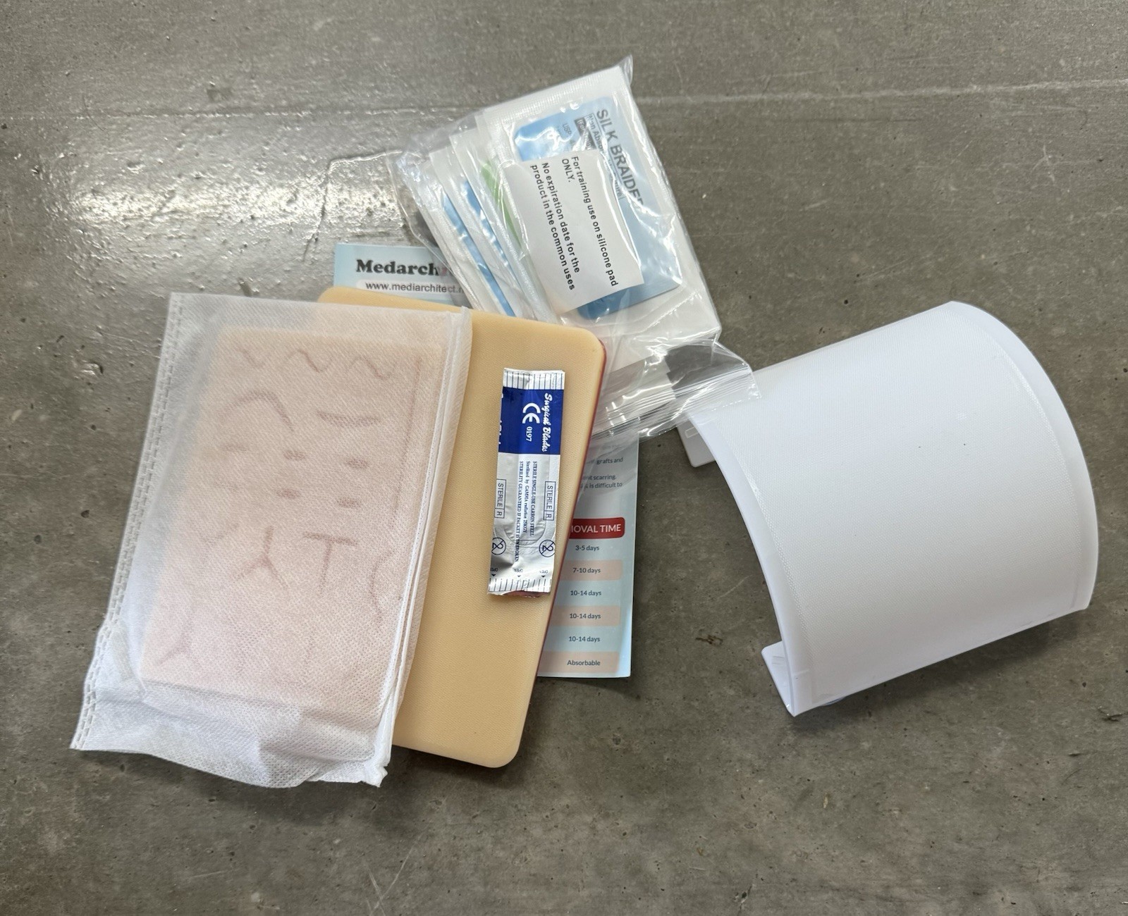 Suturing Skills Trainer Medarchitect Doctor PA RN Emergency