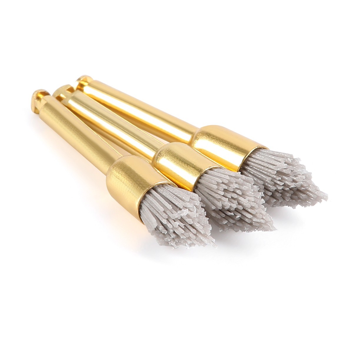 AZDENT Dental Silicon Carbide Aluminium Oxide Polishing Brush Sharp/Flat/Bowl