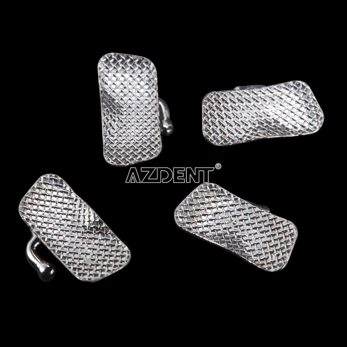 AZDENT 40pcs Orthodontic Buccal Tube 1st Molar Roth.022 Bondable Non-Conv 10kits