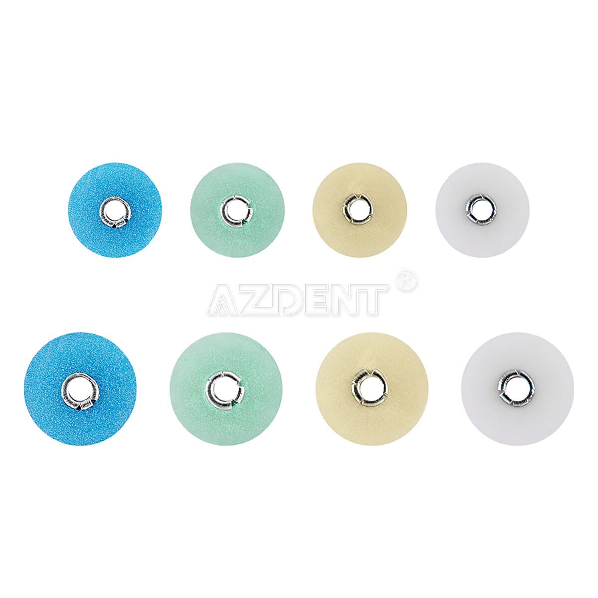 5 Kit de Discos de Pulido para Composite Dental 12mm +14 mm 80pcs + Mandril