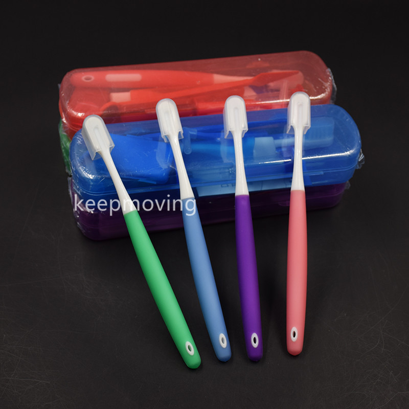 50 Set Dental Care Kit Toothbrush Interdental Floss Orthodontic Wax Mirror Timer