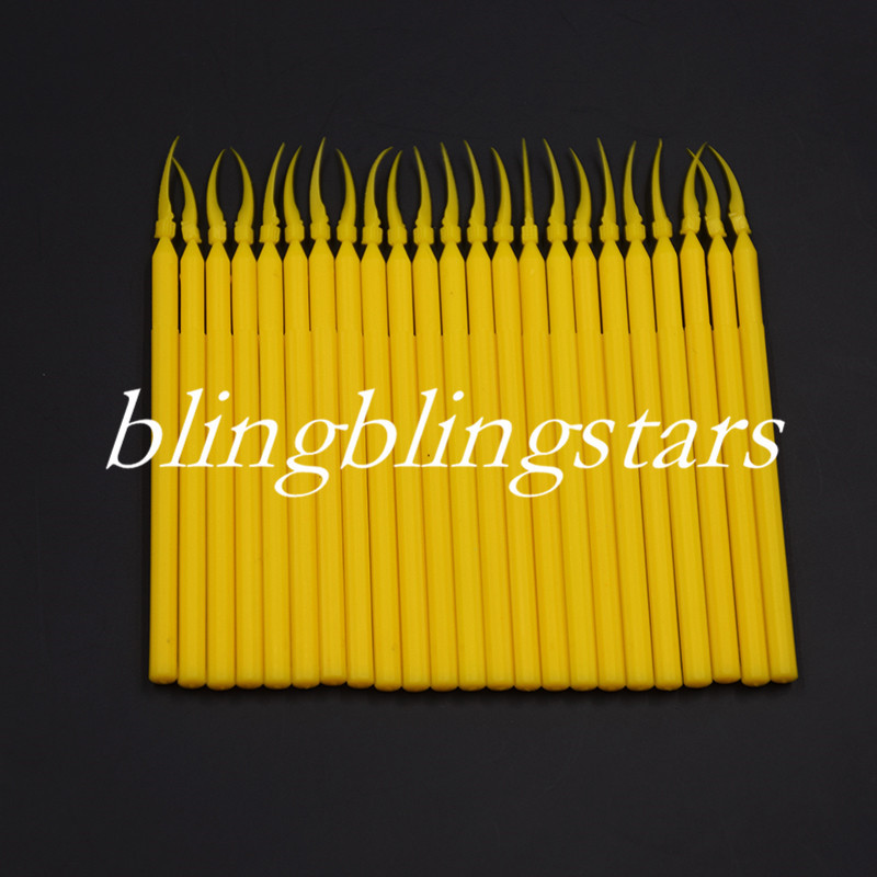 Dental Integrated Interdental Plastic Wedges With Long Handle Poly 3 Sizes