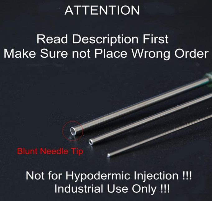 52 Pcs – 3ml 5ml 10ml 20ml Syringes with 14ga, 20ga,21ga, 23ga Blunt Tip Needles
