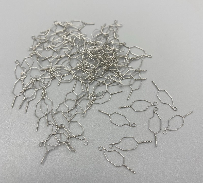 100-1000Pcs Dental Orthodontic Wire Kobayashi Ligature Ties 012/014 Size