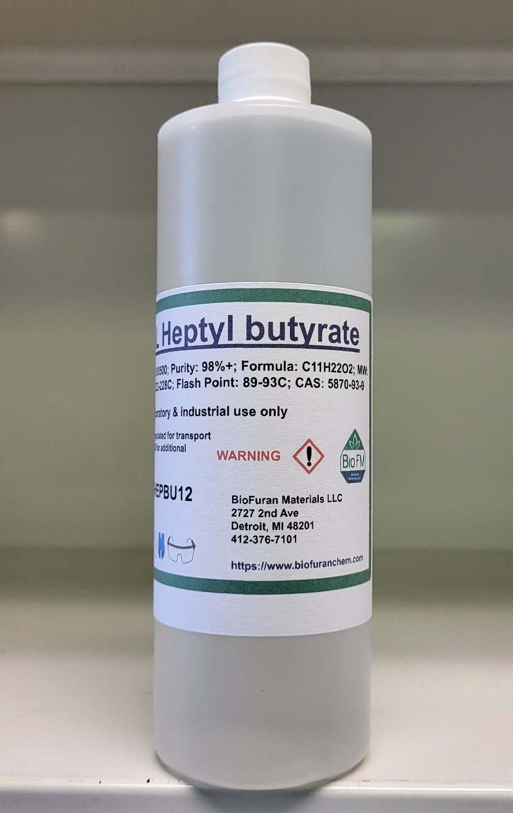 Heptyl butyrate, CAS 5870-93-9