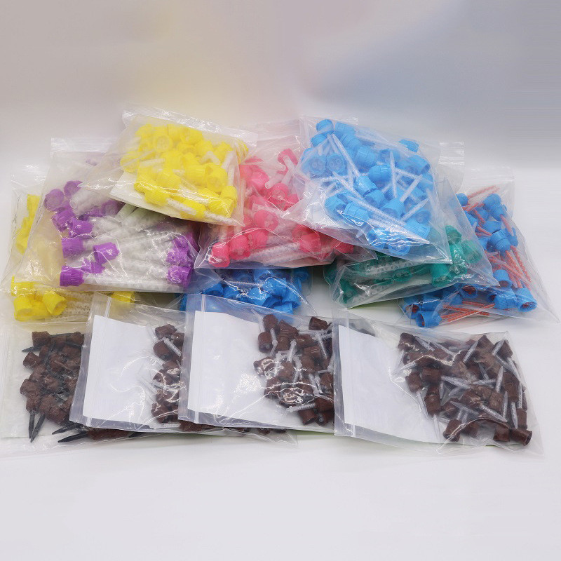 Dental Mixing Tips for Impression Material, C&B, Cements 100/Pack USA STOCK