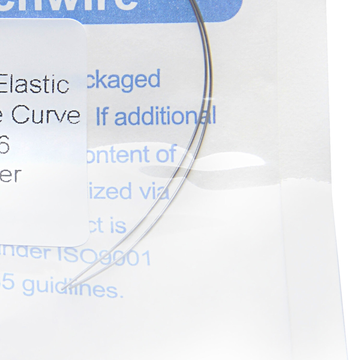 2pcs AZDENT Dental Orthodontic Super Elastic Niti Reverse Curve Round Arch Wire