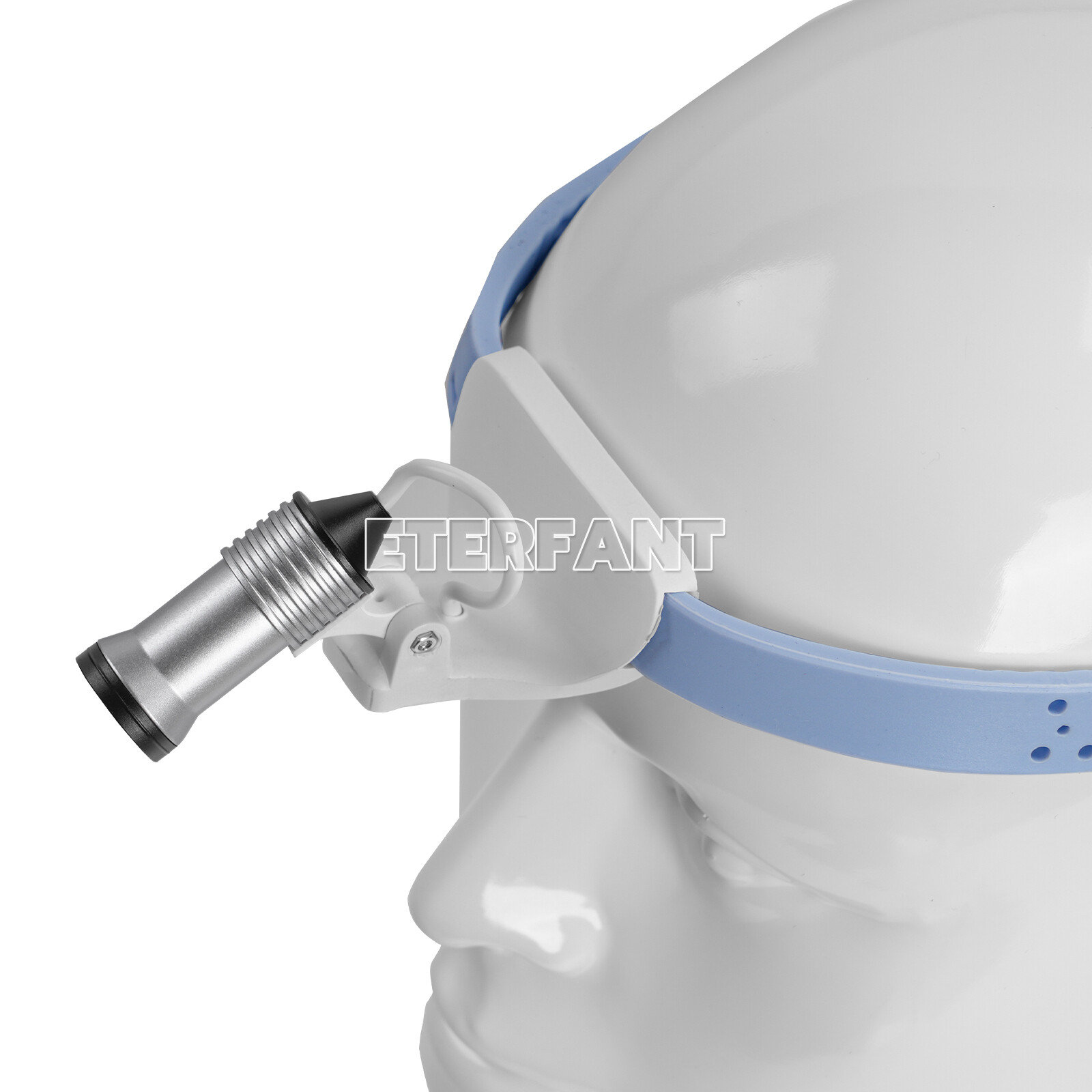 ETERFANT Lightweight Silicone Headlamp Dental Surgery Medical 5W LED Blue