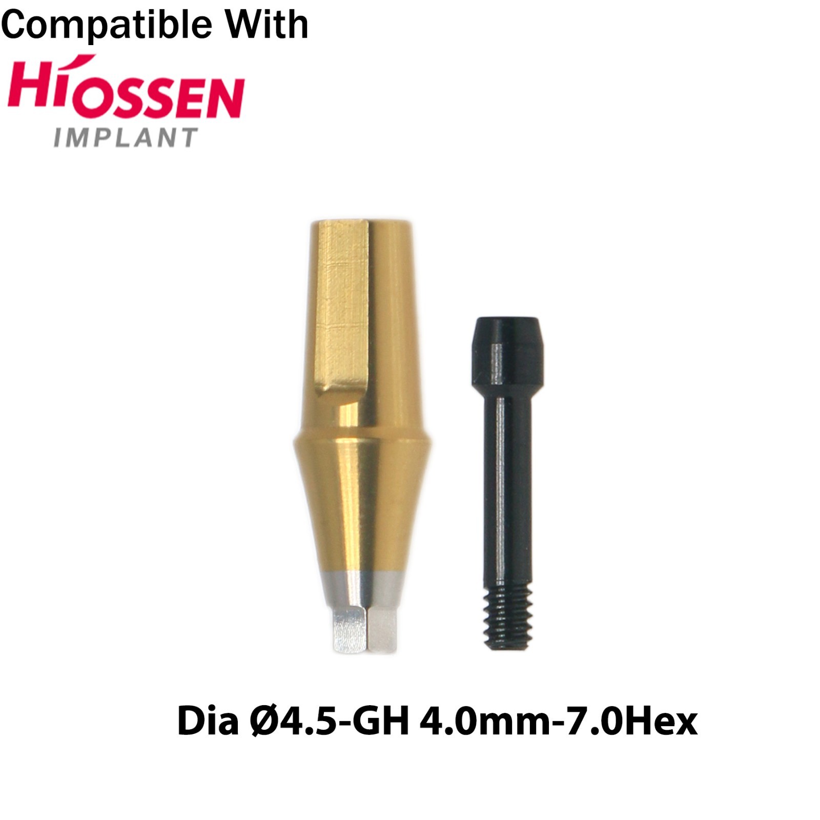 Dental Titanium Straight Transfer Abutment Mini/Regular for Osstem Hiossen TS
