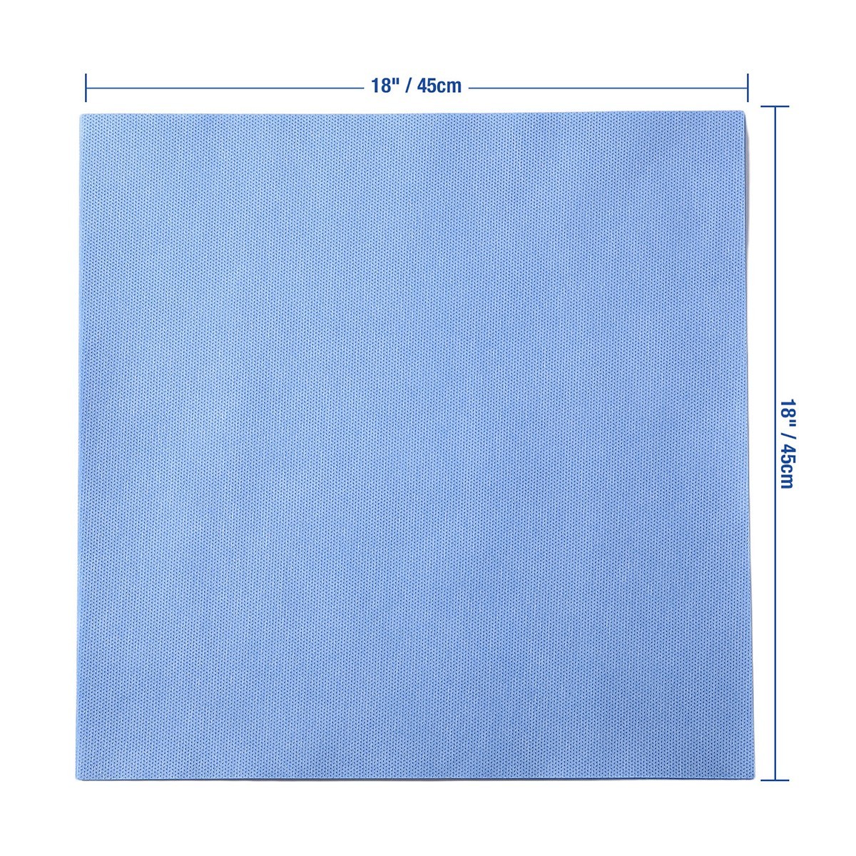 50pcs Sterilization Wrap Sheet Autoclave SMMS Non-Woven Wrap Sheets Crepe Paper