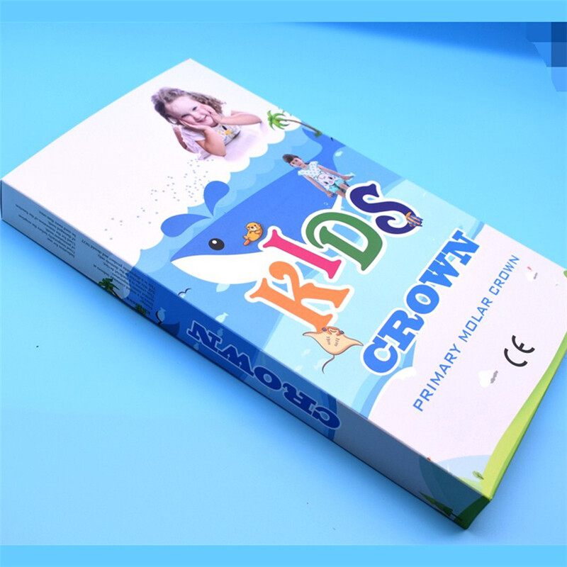 48/96PCS Dental Crown Primary Molar Pediatric Crowns Kids Adult stainless steel