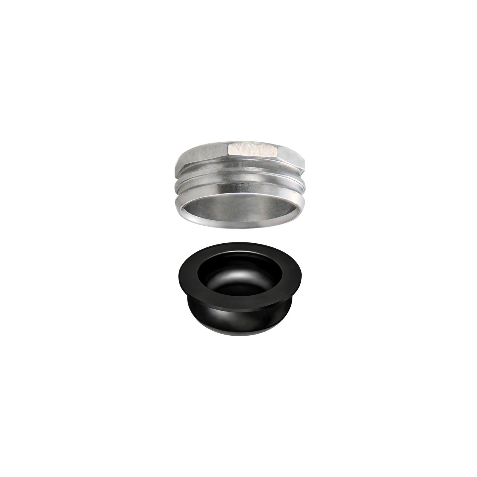 20Pcs Dental Locater Replacement Metal Housing & Lab Cap Assembly