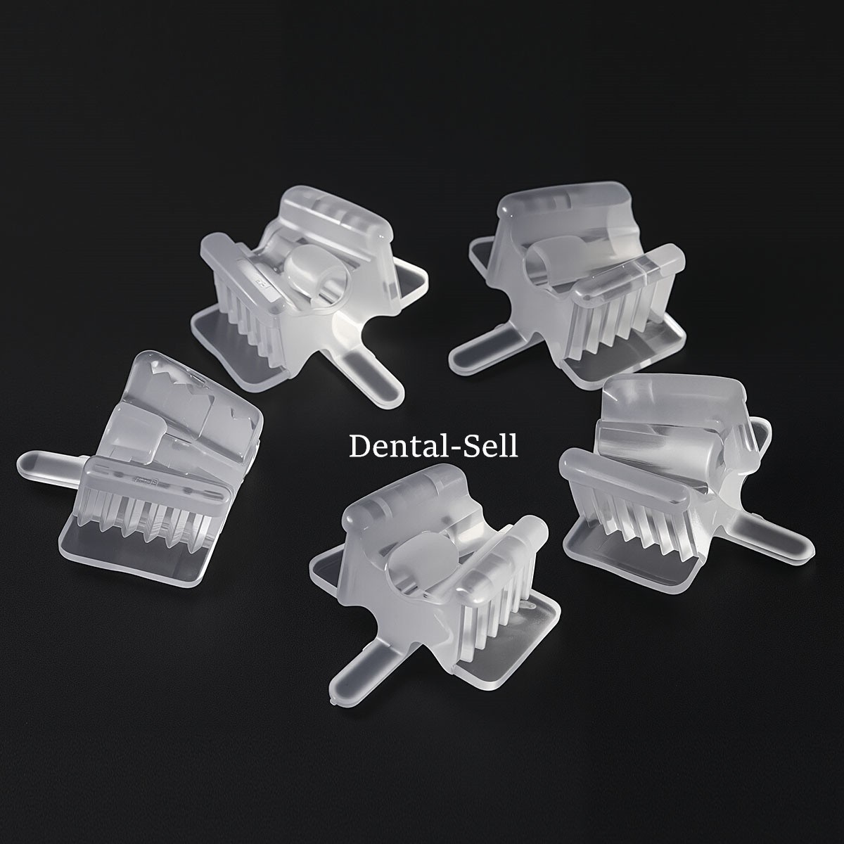 Dental Silicone Mouth Support Holding Saliva Ejector Suction Tip Occlusal Pad