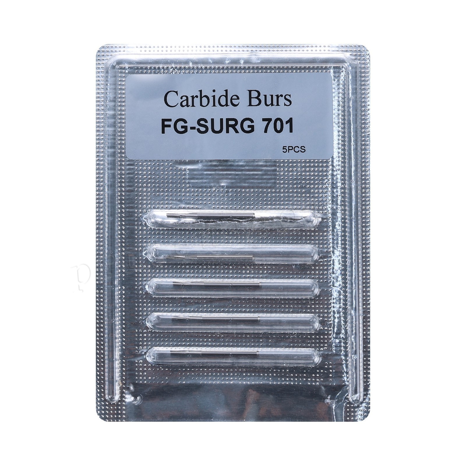 Dental Surgical Burs 25mm Carbide Bur FG SURG Taper Fissure FG 701 High Speed