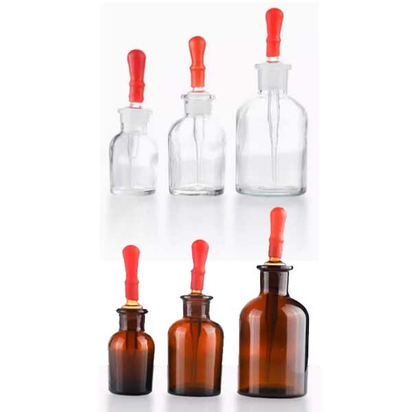 Wholesale 30ml – 125ml Reagent Bottles w/ Dropper Laboratory Supply Glassware
