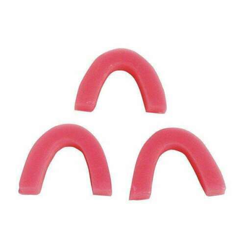 Dental Lab Bite Registration Wax Pink Curved 1000gr 100pcs