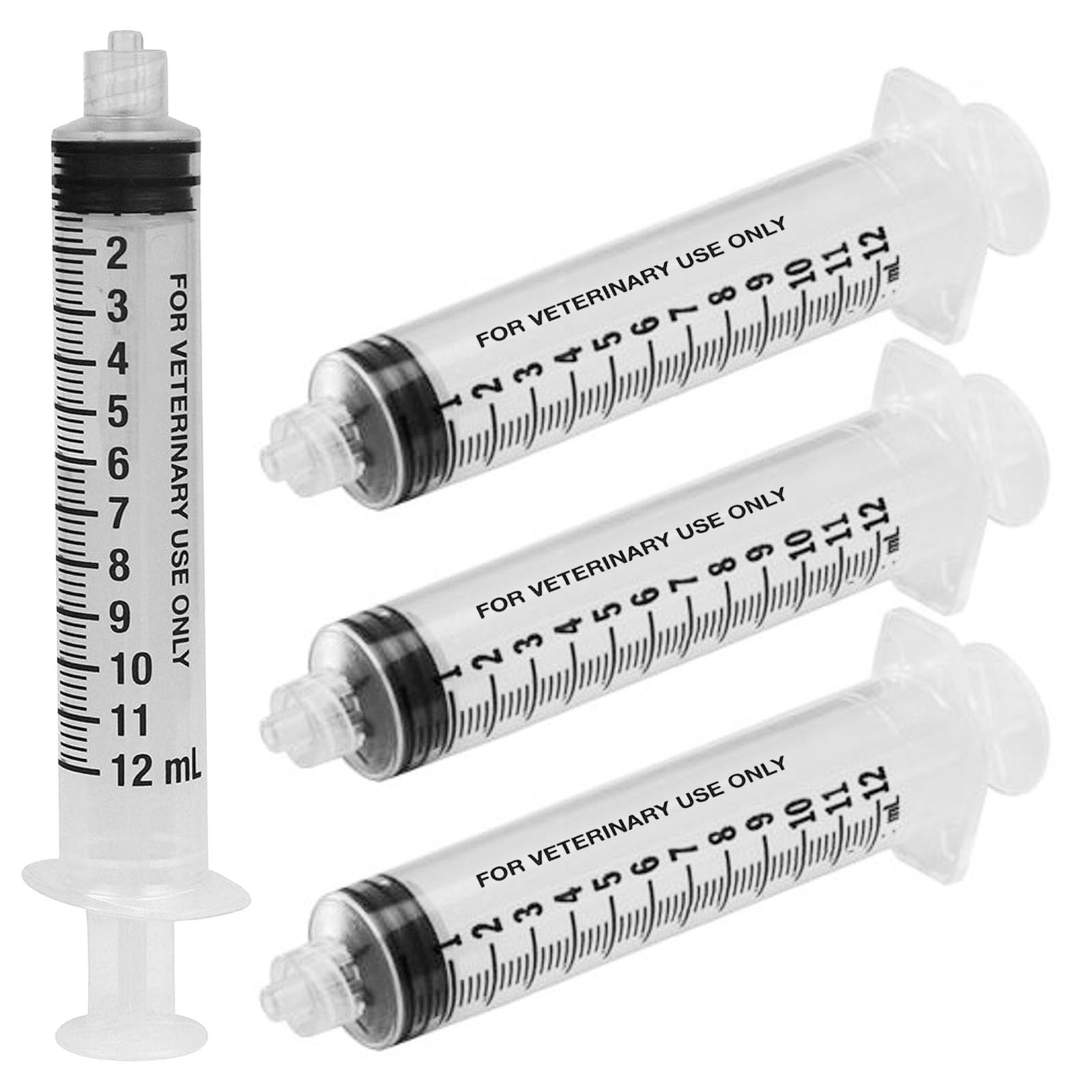 100 Pcs Luer Lock Syringe without Needle by Omnia Disposable Syringes
