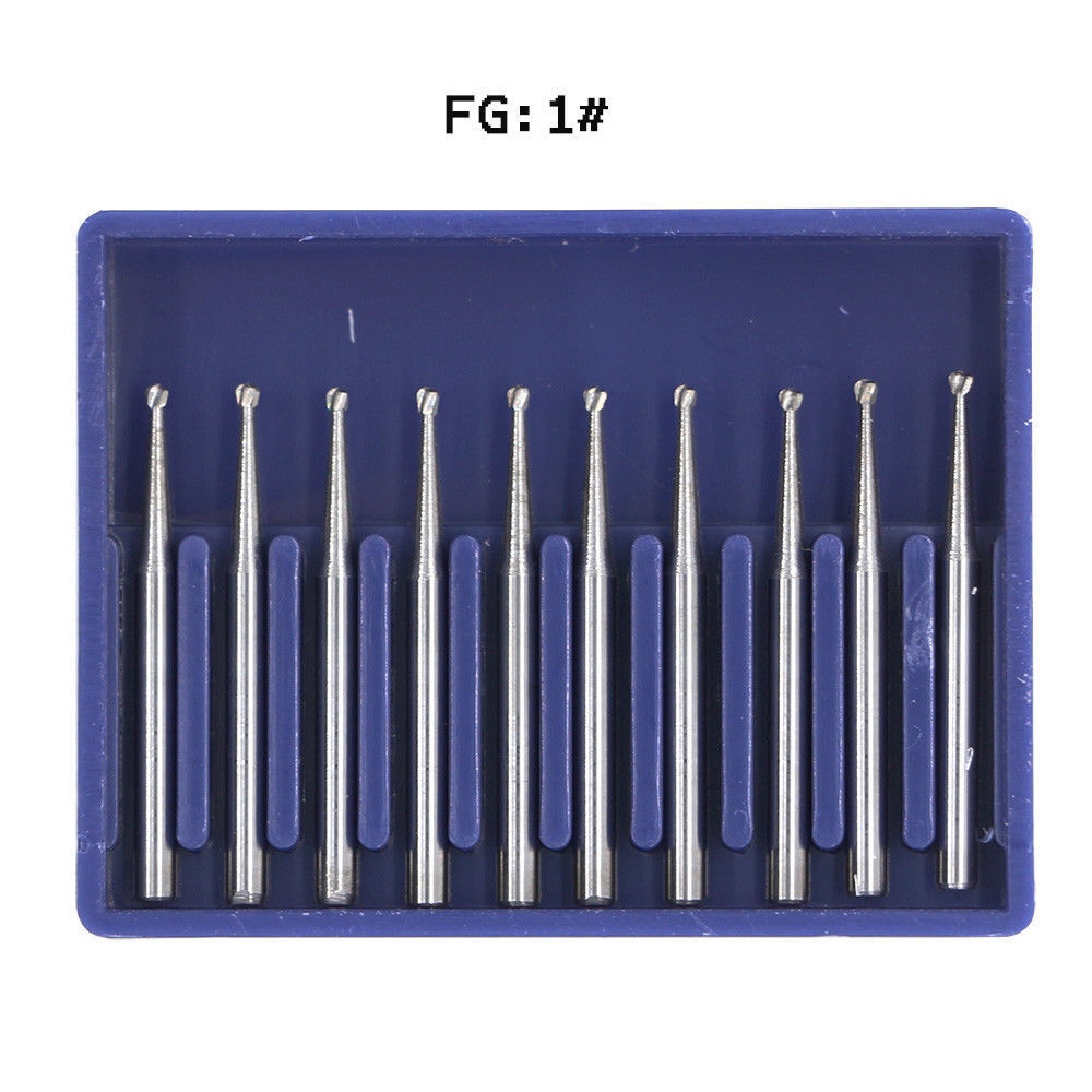 Dental Surgical/Tungsten Steel Carbide Burs FG For High Speed Handpiece ALL Size