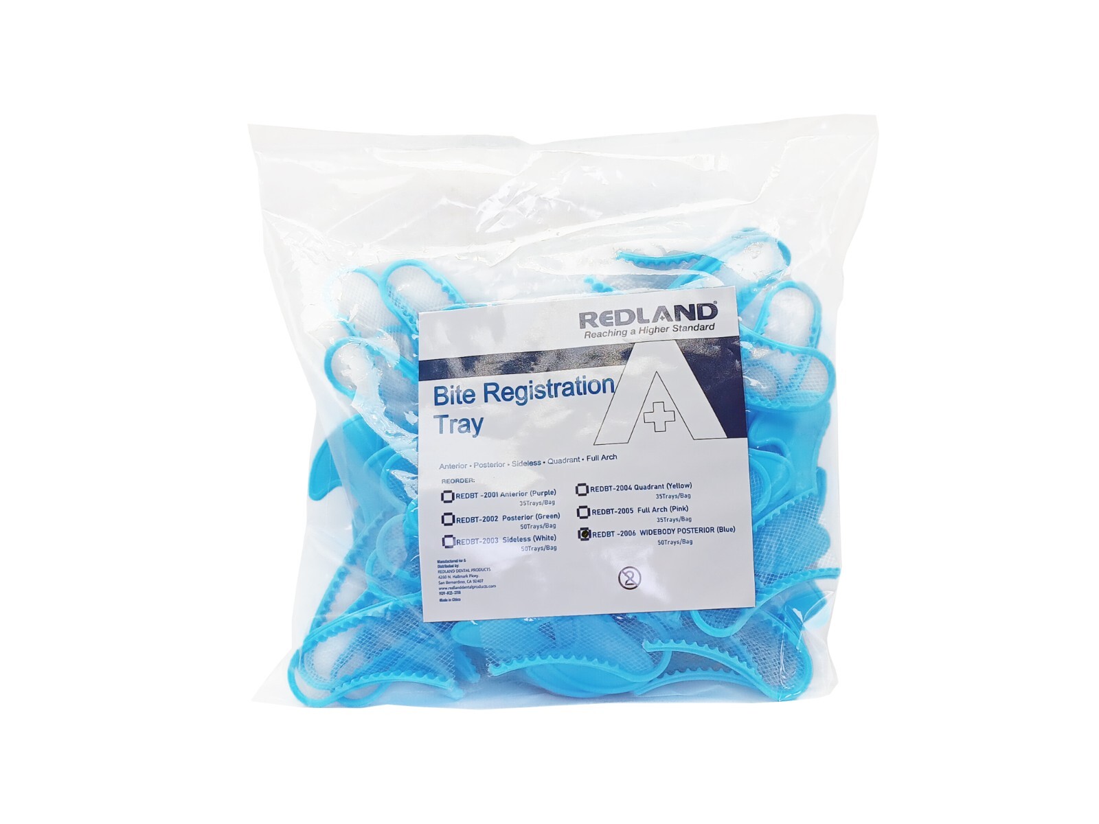Dental Disposable Bite Registration Trays All Sizes (Premier Type)