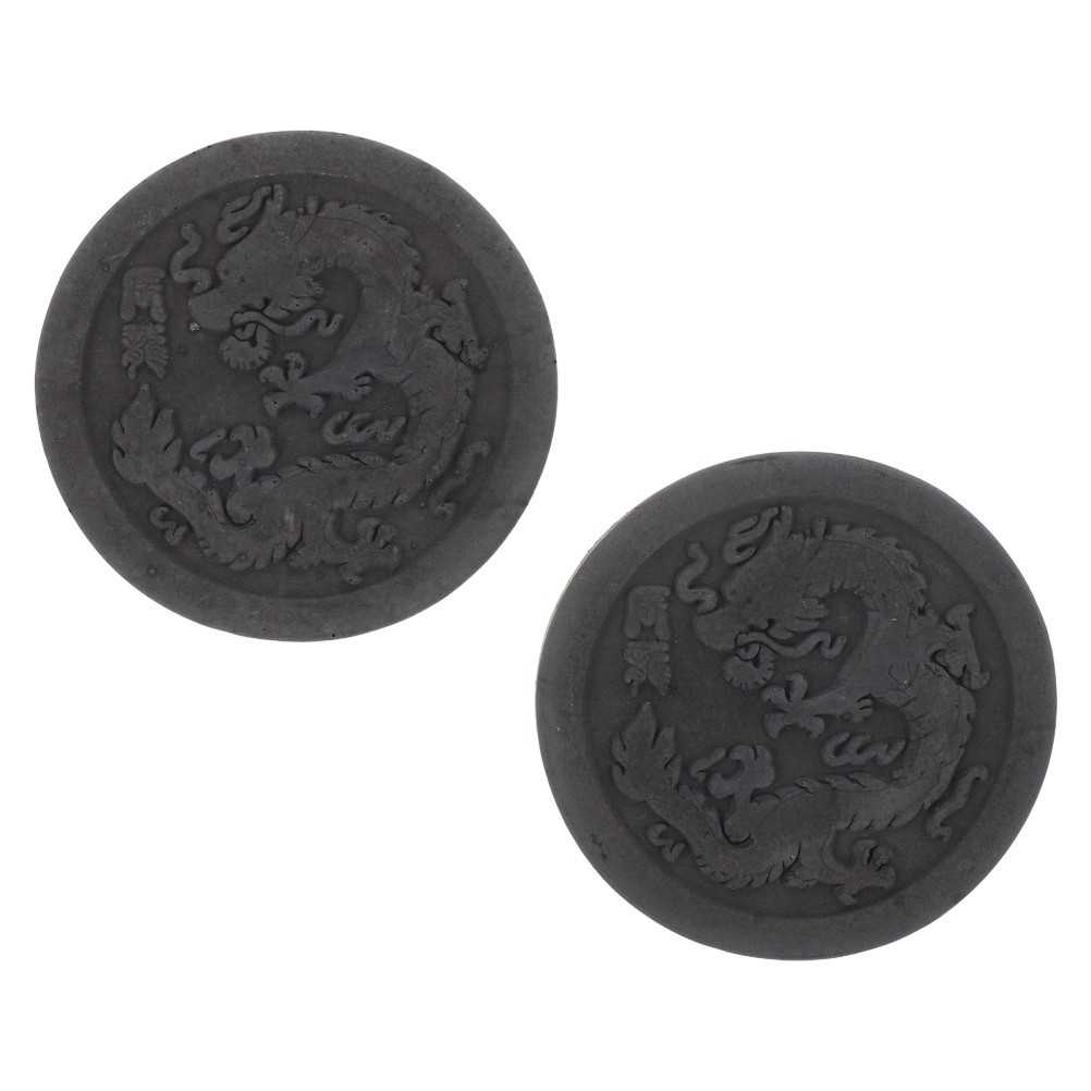 2 Pcs Rubbing Mold Mini Art Education Supply Stamps for Crafts
