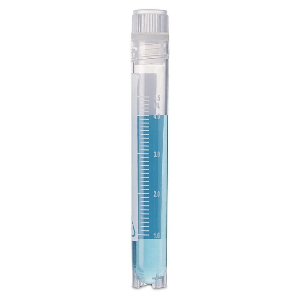 RingSeal Cryogenic Vials 5.0ml Sterile Globe Scientific 3034-5 Bag of 50