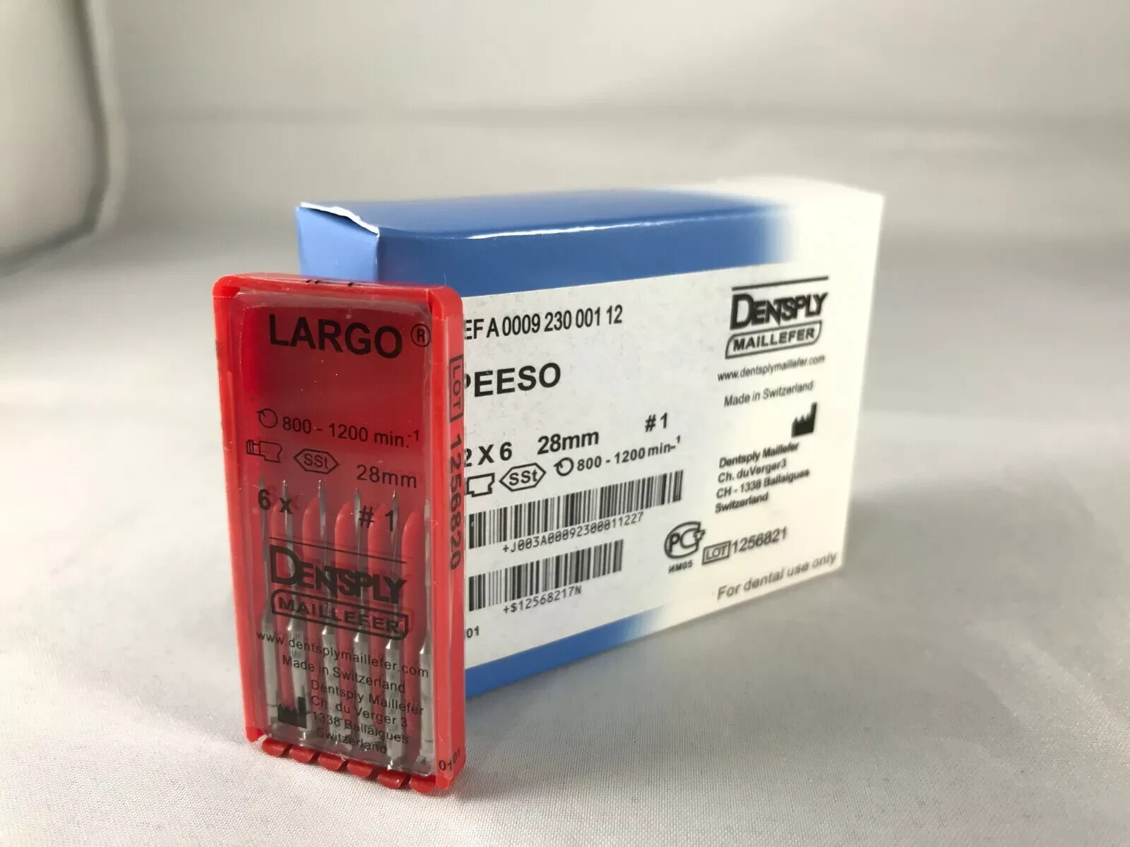 Dentsply Maillefer Glidden Gates Endo Rotary Drills 28mm all size – (6 per pk)