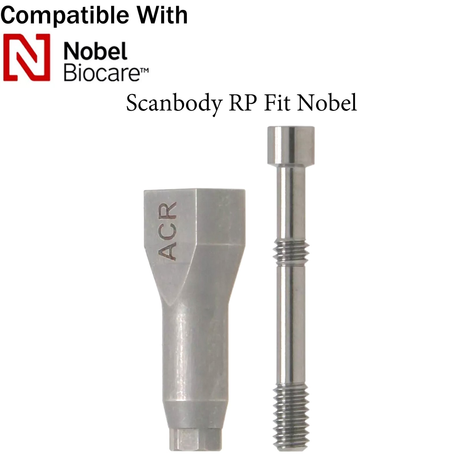 Dental CAD/CAM Implant Scan Body Fits Hiossen Osstem Nobel Active Straumann ITI
