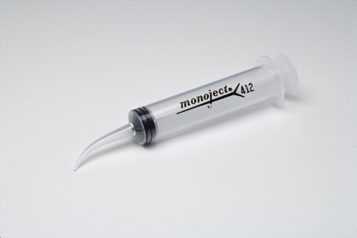 Covidien Monoject 412 Curved Tip Impression Syringes 12mL x 100