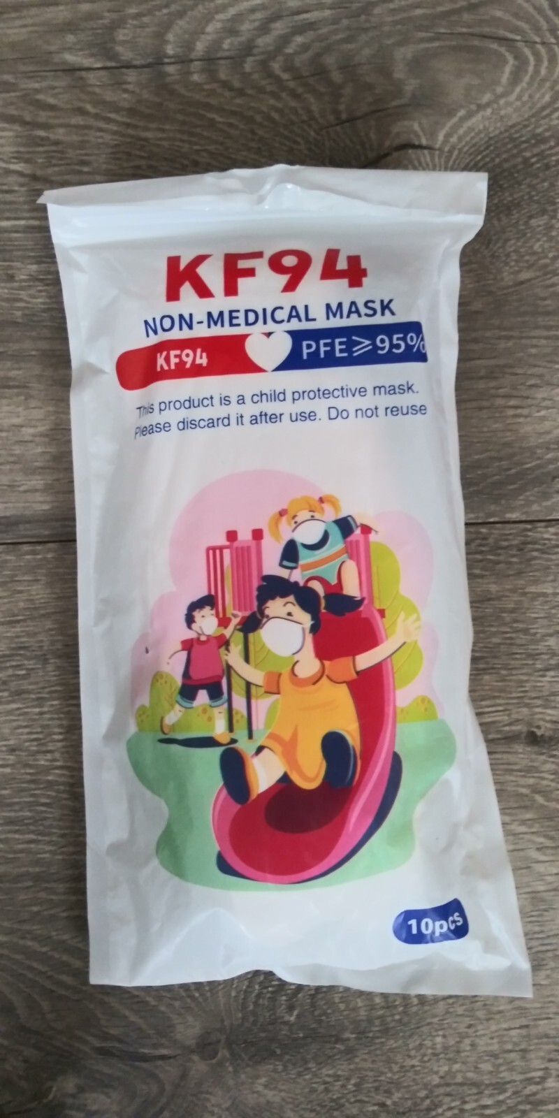 KF94 PFE 95% Children’s Non-medical Mask 10 Pieces