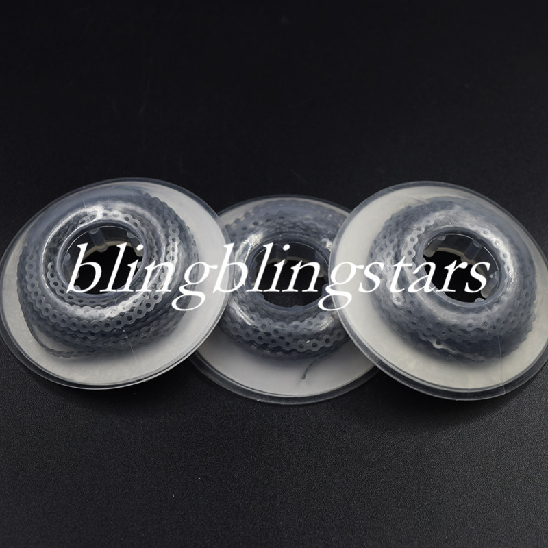 Dental Orthodontic Elastic Power Chain Rubber Band Long/Short/Continuous Grey